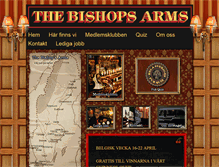 Tablet Screenshot of bishopsarms.com